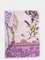 Лавандовый скатерть из рогожки цветной, скатерть из рогожки для стола. 120*145 см