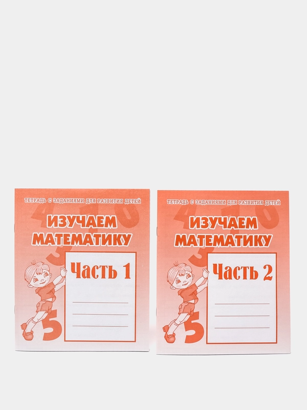 Рабочая тетрадь "Изучаем математику", в 2ух частях, Бурдина С.В