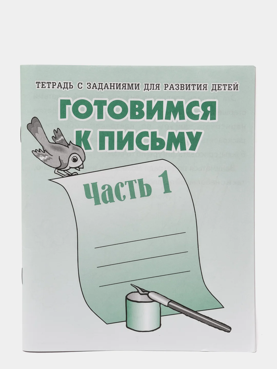 Рабочая тетрадь "Готовимся к письму", в 2ух частях, Бурдина С.В
