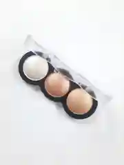 Белый набор хайлайтеров, 3 цвета