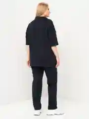 Синий костюм спортивный женский