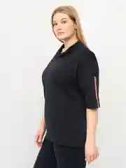Синий костюм спортивный женский