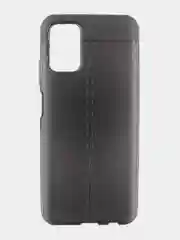 Чехол для Samsung A03S с тиснением под кожу