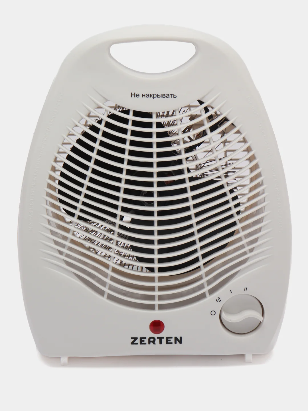Тепловентилятор Zerten ZTD-20 (F), электрический, 2000 Вт, 2 режима+обдув, белый