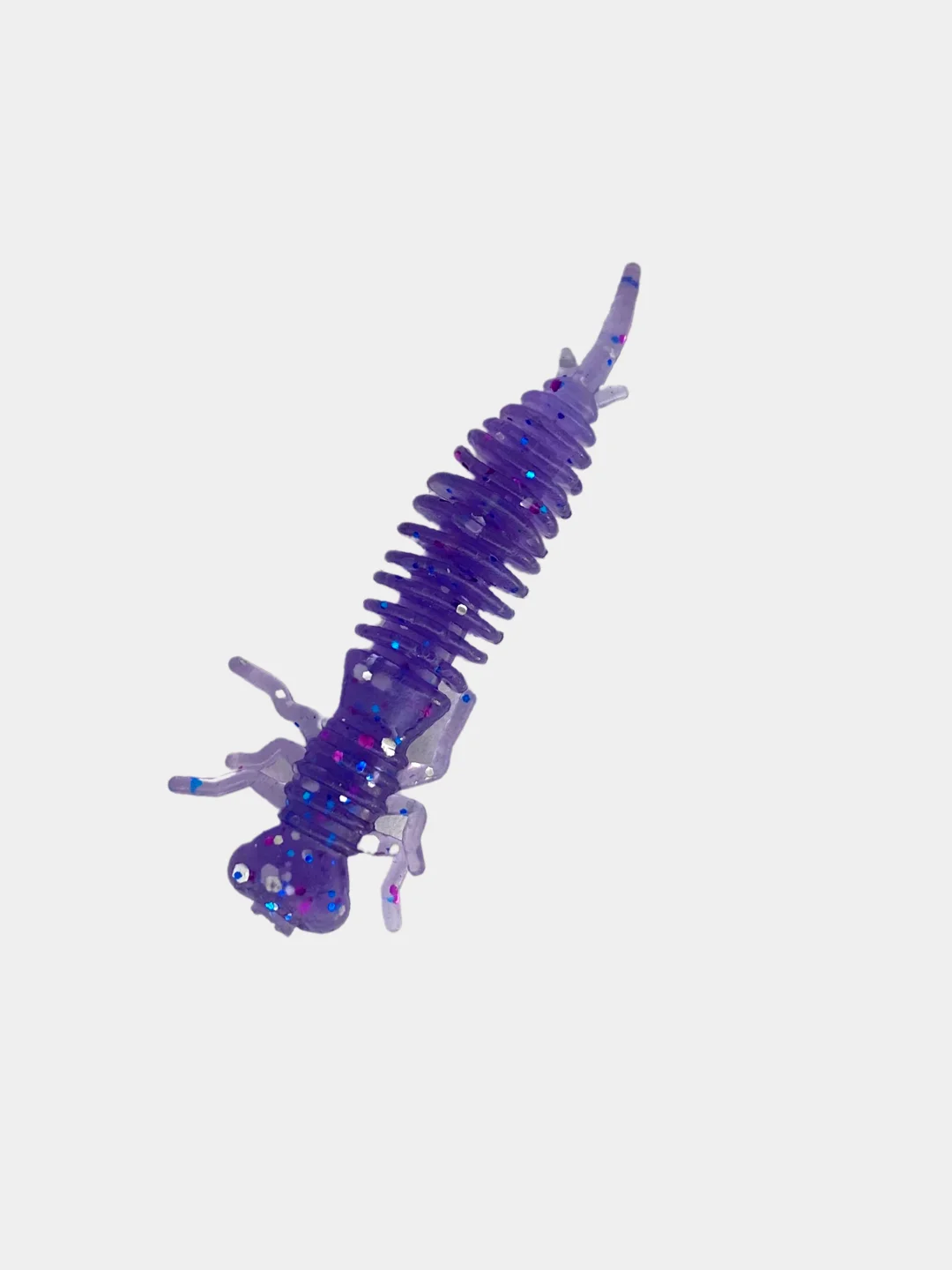 Аметистовый силиконовая приманка Maggot 50 мм (10 шт)