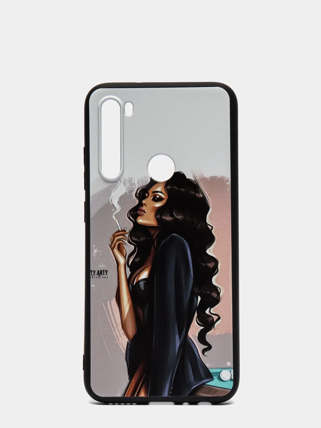 Бежевый меланж чехол  XIAOMI REDMI NOTE 8