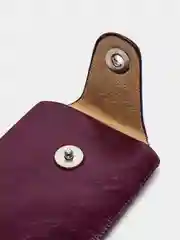 Бордовый чехол универсальный с язычком