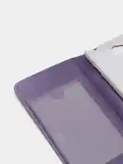 Сиреневый чехол книжка Sony C