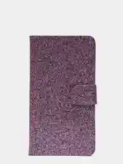 Сиреневый чехол книжка Sony C