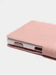 Розовый чехол книжка Sony C
