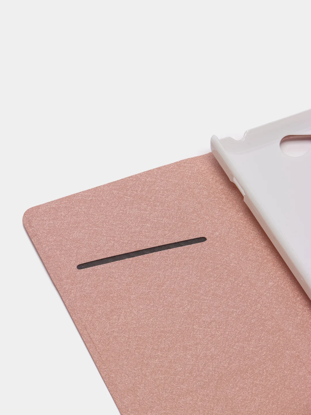 Розовый чехол книжка Sony C