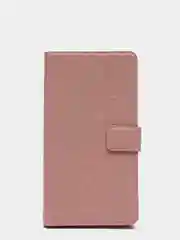 Розовый чехол книжка Sony C