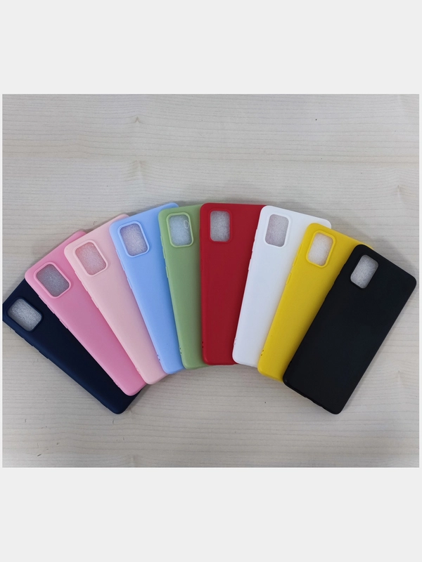 Чехол для Samsung A02S, A03S, A22 цветной
