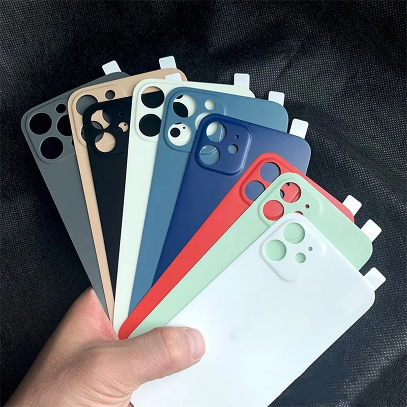 Черный защитная, задняя пленка для IPhone X,XS,XR,11,12,13