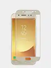 Золотой защитное стекло Samsung J7 2017 / J730