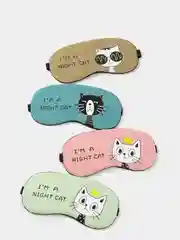 Маска для сна "Ночной кот" от Vol Naya, с охлаждающим эффектом