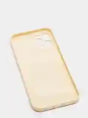 Бежевый чехол для айфон (iPhone) 11 XR / 12 13 Pro Max / 7 / 8 Plus se про макс силиконовый