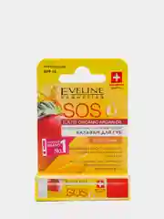 Eveline Cosmetics SOS 100% ARGAN OIL Бальзам для губ EXOTIC MANGO, 4,5 г