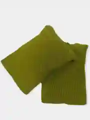 Оливковый манжеты трикотажные цветные