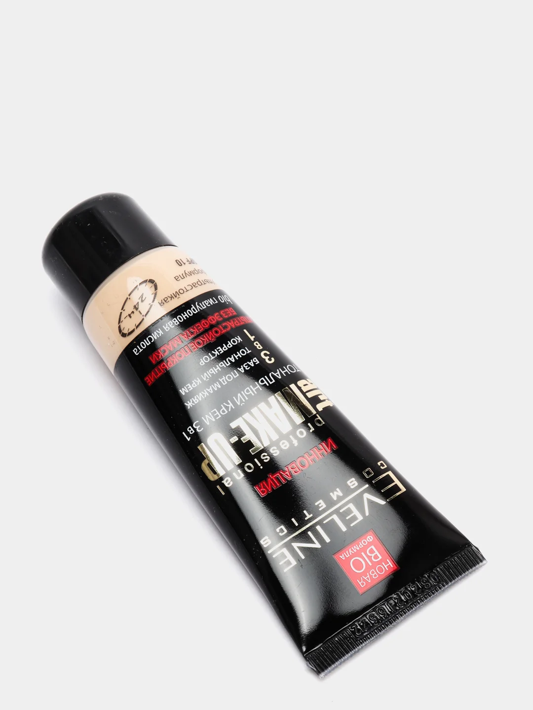 Eveline Cosmetics крем тональный ART make-up 3в1, тон слоновая кость, 30 мл