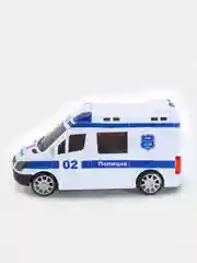 Полицейская машинка со светом и звуком, Автоград, русская озвучка