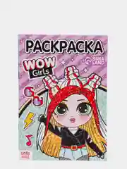 Набор раскрасок WOW Girls, формат А5, 6 шт. по 12 стр
