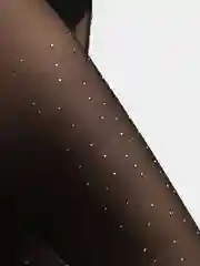 Женские колготки со стразами