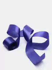 Синий лента атласная, 38 мм