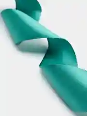 Зеленый лента атласная, 38 мм