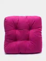 Фуксия подушка для сидения MATEX "VELOURS", 40 х 40 х 8 см