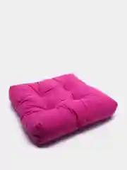 Фуксия подушка для сидения MATEX "VELOURS", 40 х 40 х 8 см
