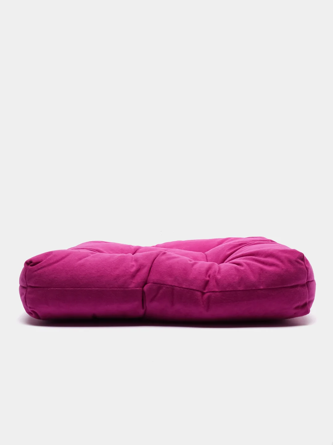 Фуксия подушка для сидения MATEX "VELOURS", 40 х 40 х 8 см