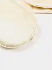 Кремовый двусторонняя шелковая маска для сна
