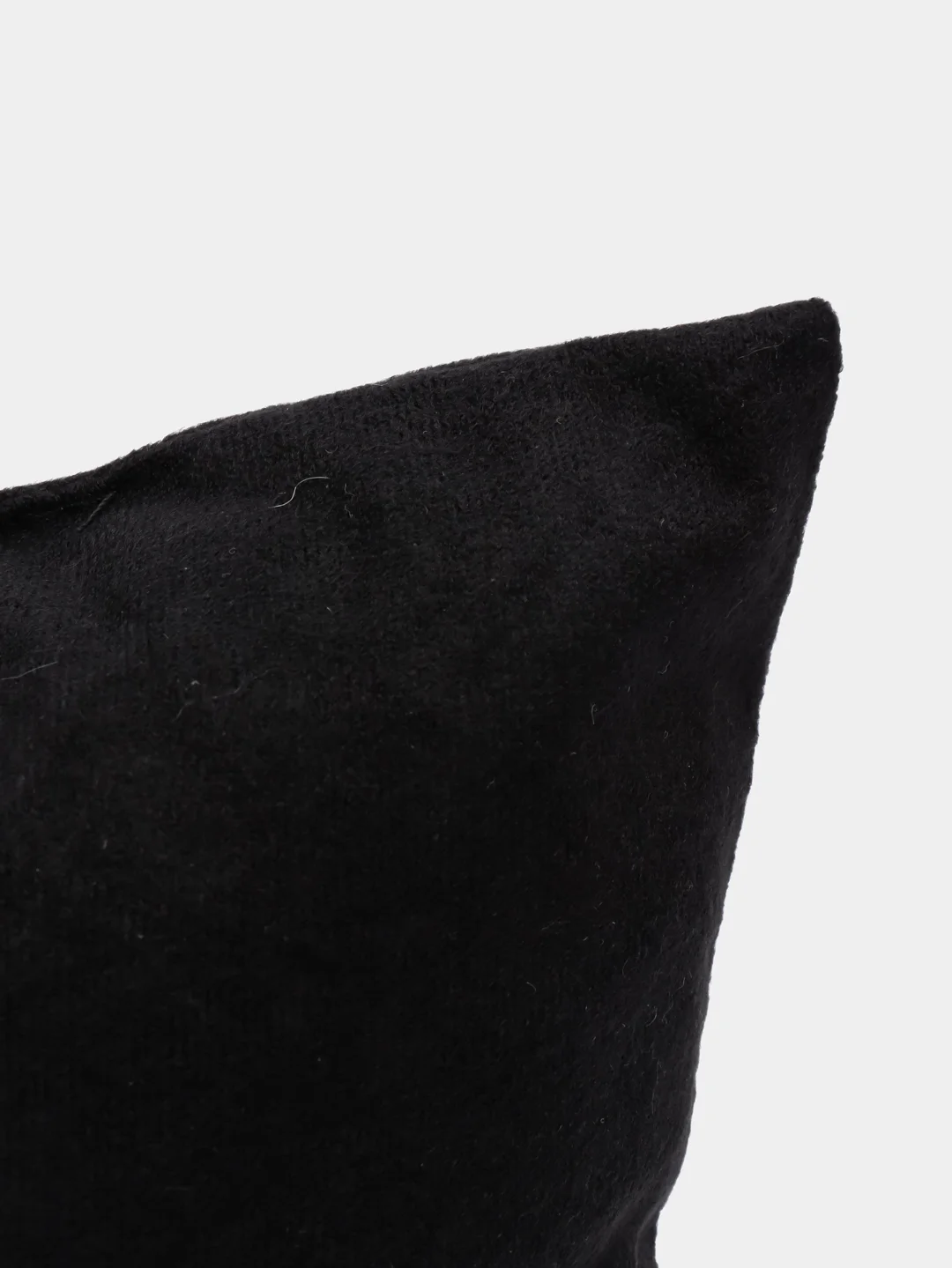 Черный подушка декоративная МАТЕХ "VELOURS", 35 х 35 х 15 см