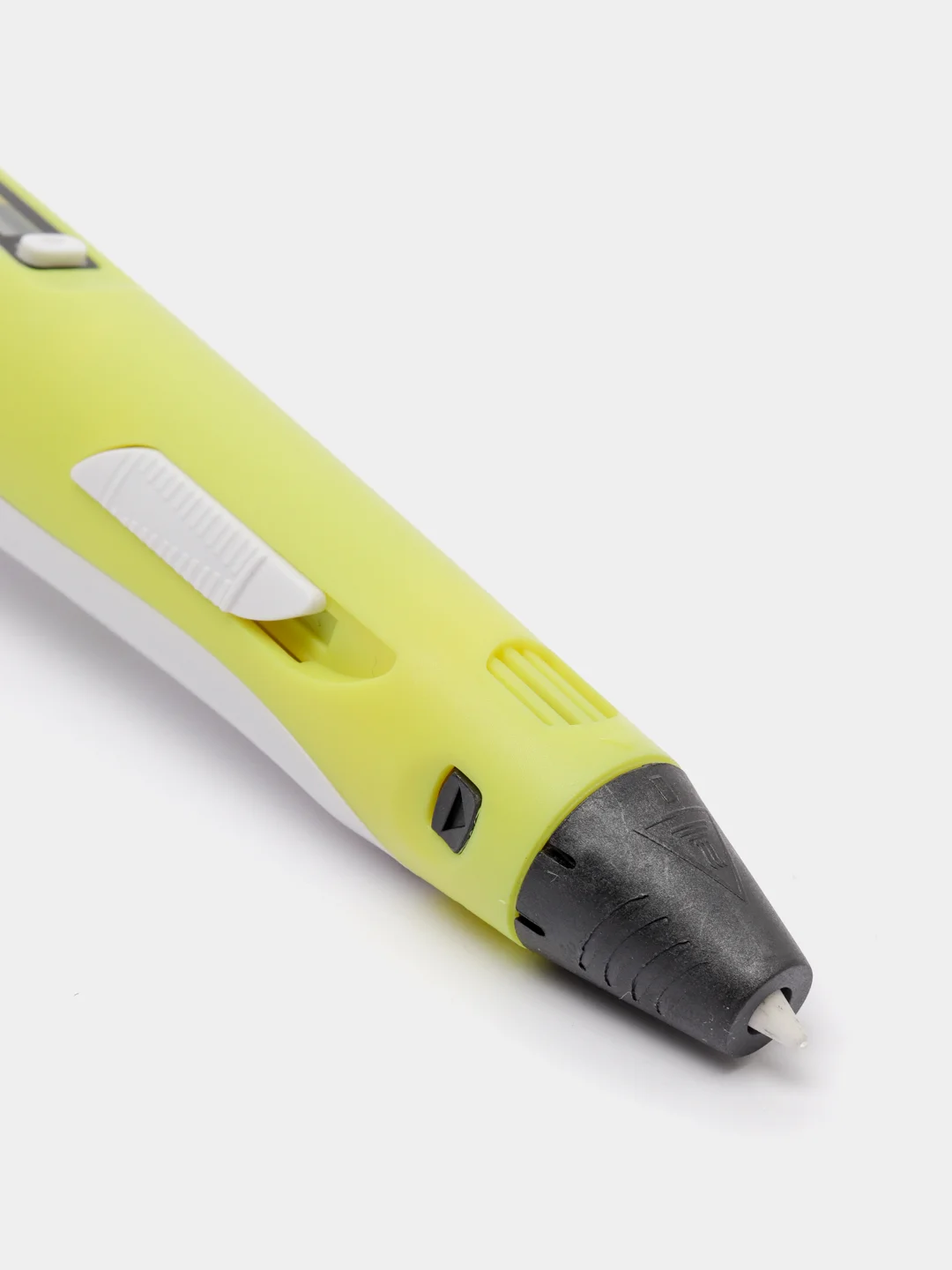 Желтый 3д ручка второго поколения 3D Pen-2, с комплектом стержней из пластика PLA