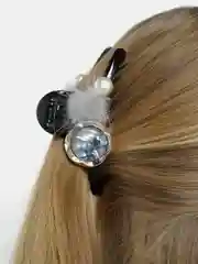 Серый краб для волос