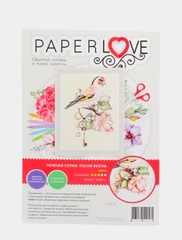 Набор для творчества в технике папертоль. Нежная серия: песня весны. Paperlove
