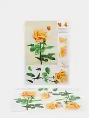 Набор для творчества в технике папертоль. Винтажная роза. Paperlove