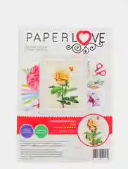 Набор для творчества в технике папертоль. Винтажная роза. Paperlove
