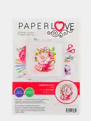 Набор для творчества в технике папертоль. Чашечка лета. Paperlove