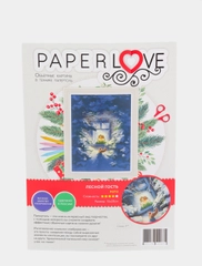 Набор для творчества в технике папертоль. Лесной гость. Paperlove