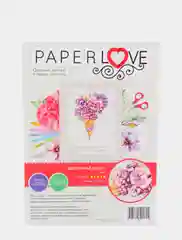 Набор для творчества в технике папертоль. Цветочный десерт. Paperlove