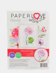 Набор для творчества в технике папертоль. Лиловая гортензия. Paperlove