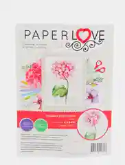 Набор для творчества в технике папертоль. Розовая гортензия. Paperlove