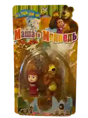 Набор Фигурок "Маша и Медведь" Затейники 10 см Игрушка Детская