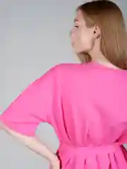 Платье летнее фуксия, туника