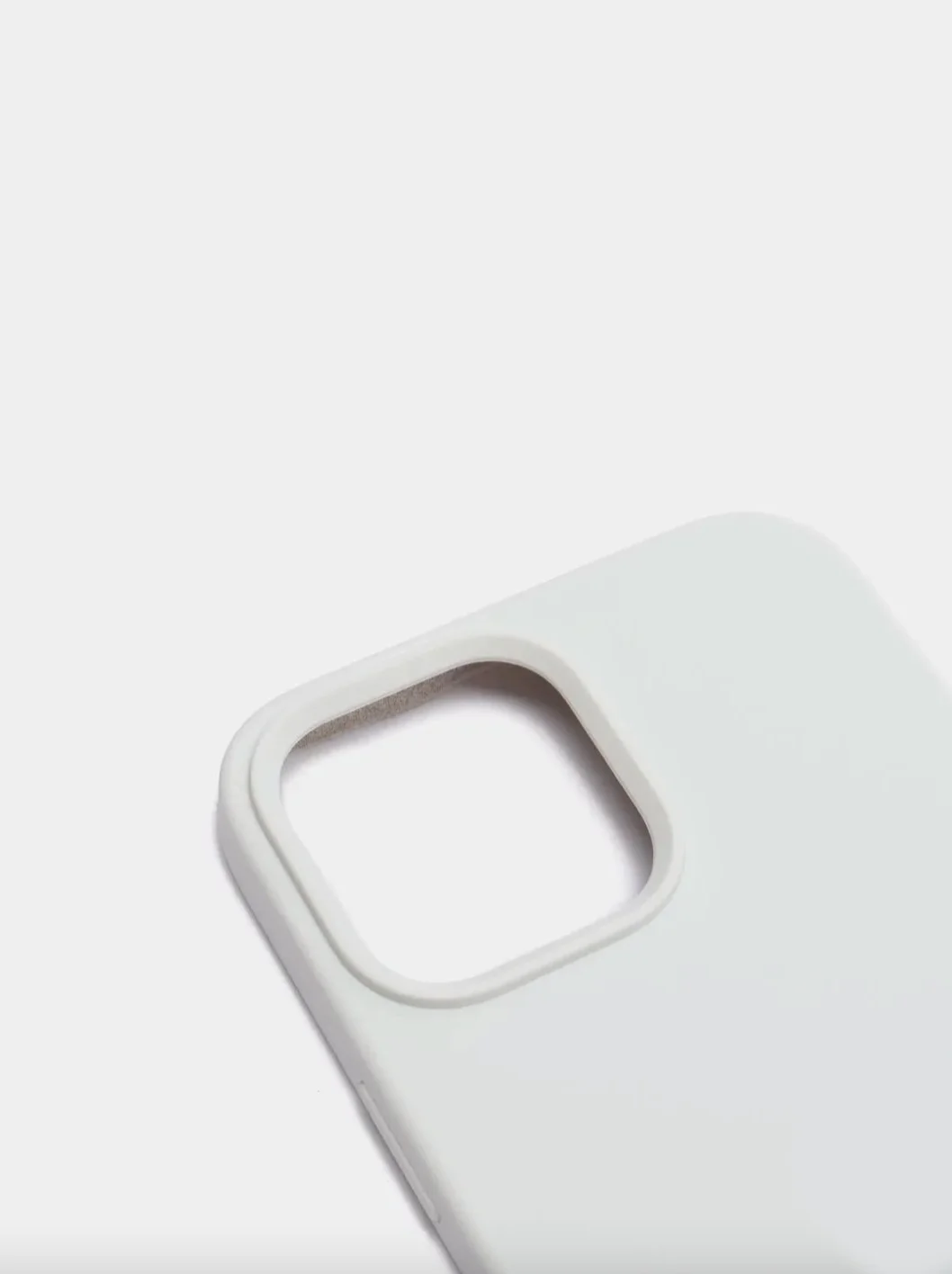 Белый чехол Silicone Case для iPhone 12 Pro/ 12 Max