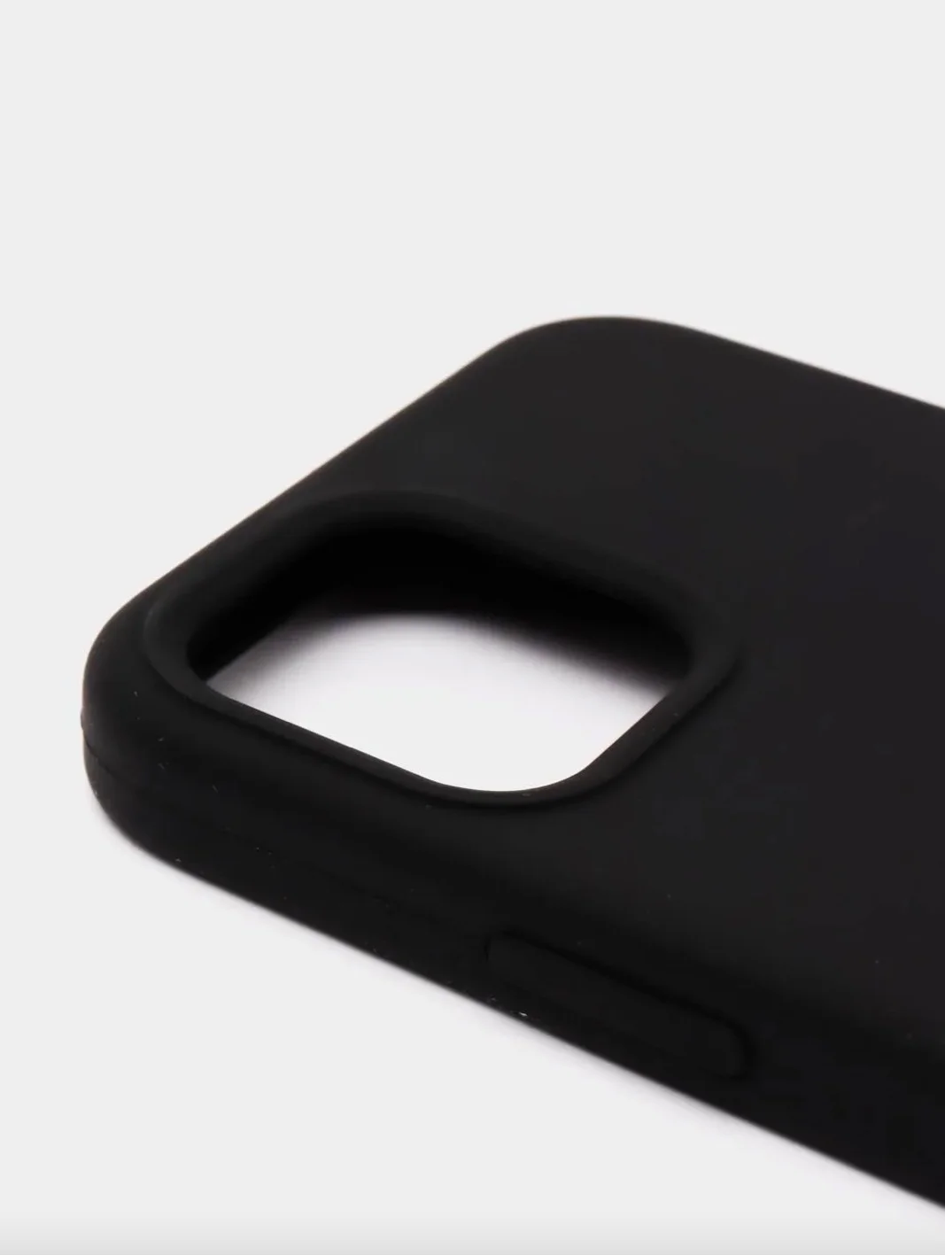 Черный чехол Silicone Case для iPhone 12 Pro/ 12 Max