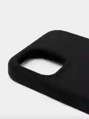 Черный чехол Silicone Case для iPhone 12 Pro/ 12 Max