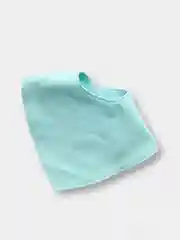 Мятный нагрудник, слюнявчик для кормления/ фланель, 100%хлопок